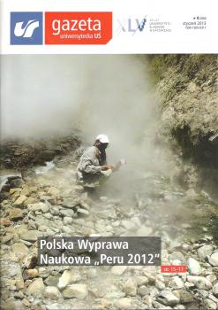 Okładka Gazety Uniwersyteckiej