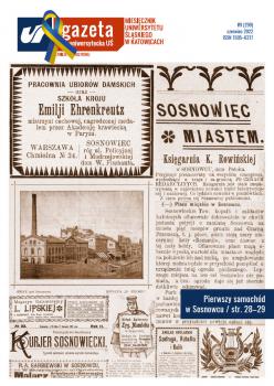 Okładka Gazety Uniwersyteckiej