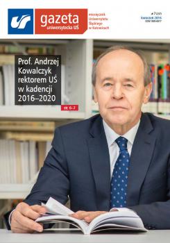 Okładka Gazety Uniwersyteckiej