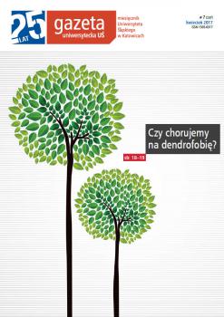 Okładka Gazety Uniwersyteckiej