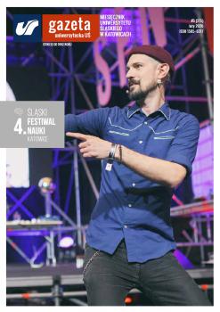 Okładka Gazety Uniwersyteckiej