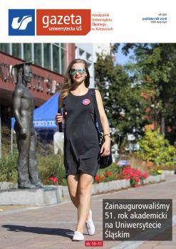 Okładka Gazety Uniwersyteckiej