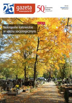 Okładka Gazety Uniwersyteckiej