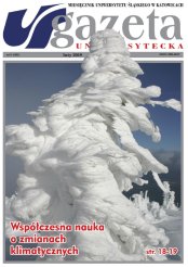 Okładka Gazety Uniwersyteckiej