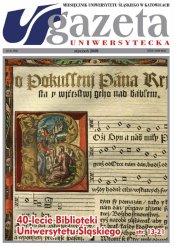 Okładka Gazety Uniwersyteckiej