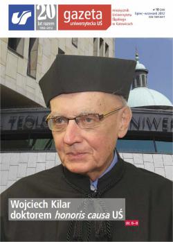 Okładka Gazety Uniwersyteckiej