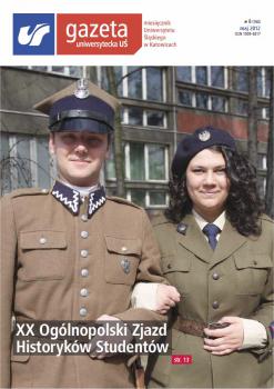 Okładka Gazety Uniwersyteckiej