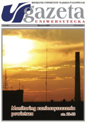 Okładka Gazety Uniwersyteckiej