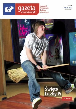 Okładka Gazety Uniwersyteckiej