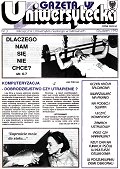 Okładka Gazety Uniwersyteckiej