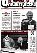 Okładka Gazety Uniwersyteckiej