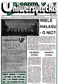 Okładka Gazety Uniwersyteckiej