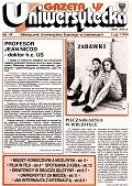 Okładka Gazety Uniwersyteckiej
