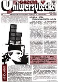 Okładka Gazety Uniwersyteckiej