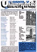 Okładka Gazety Uniwersyteckiej