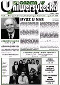 Okładka Gazety Uniwersyteckiej