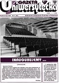 Okładka Gazety Uniwersyteckiej