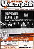 Okładka Gazety Uniwersyteckiej