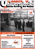 Okładka Gazety Uniwersyteckiej