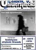 Okładka Gazety Uniwersyteckiej