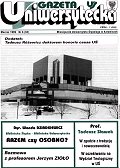 Okładka Gazety Uniwersyteckiej