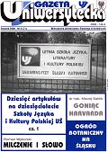 Okładka Gazety Uniwersyteckiej