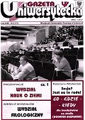 Okładka Gazety Uniwersyteckiej