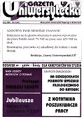Okładka Gazety Uniwersyteckiej