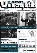 Okładka Gazety Uniwersyteckiej