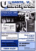 Okładka Gazety Uniwersyteckiej