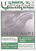 Okładka Gazety Uniwersyteckiej