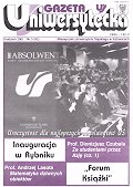 Okładka Gazety Uniwersyteckiej