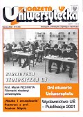 Okładka Gazety Uniwersyteckiej