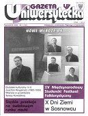 Okładka Gazety Uniwersyteckiej