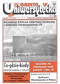 Okładka Gazety Uniwersyteckiej