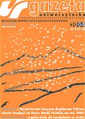 Okładka Gazety Uniwersyteckiej
