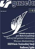 Okładka Gazety Uniwersyteckiej
