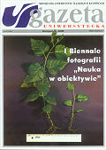 Okładka Gazety Uniwersyteckiej