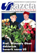 Okładka Gazety Uniwersyteckiej