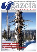 Okładka Gazety Uniwersyteckiej