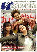 Okładka Gazety Uniwersyteckiej