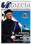 Okładka Gazety Uniwersyteckiej
