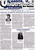 Okładka Gazety Uniwersyteckiej