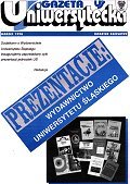 Okładka Gazety Uniwersyteckiej