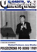 Okładka Gazety Uniwersyteckiej