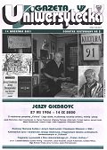 Okładka Gazety Uniwersyteckiej