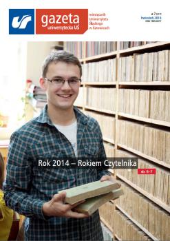 Okładka Gazety Uniwersyteckiej