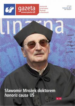 Okładka Gazety Uniwersyteckiej