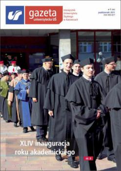 Okładka Gazety Uniwersyteckiej