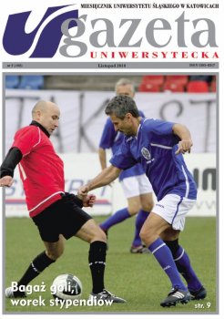 Okładka Gazety Uniwersyteckiej